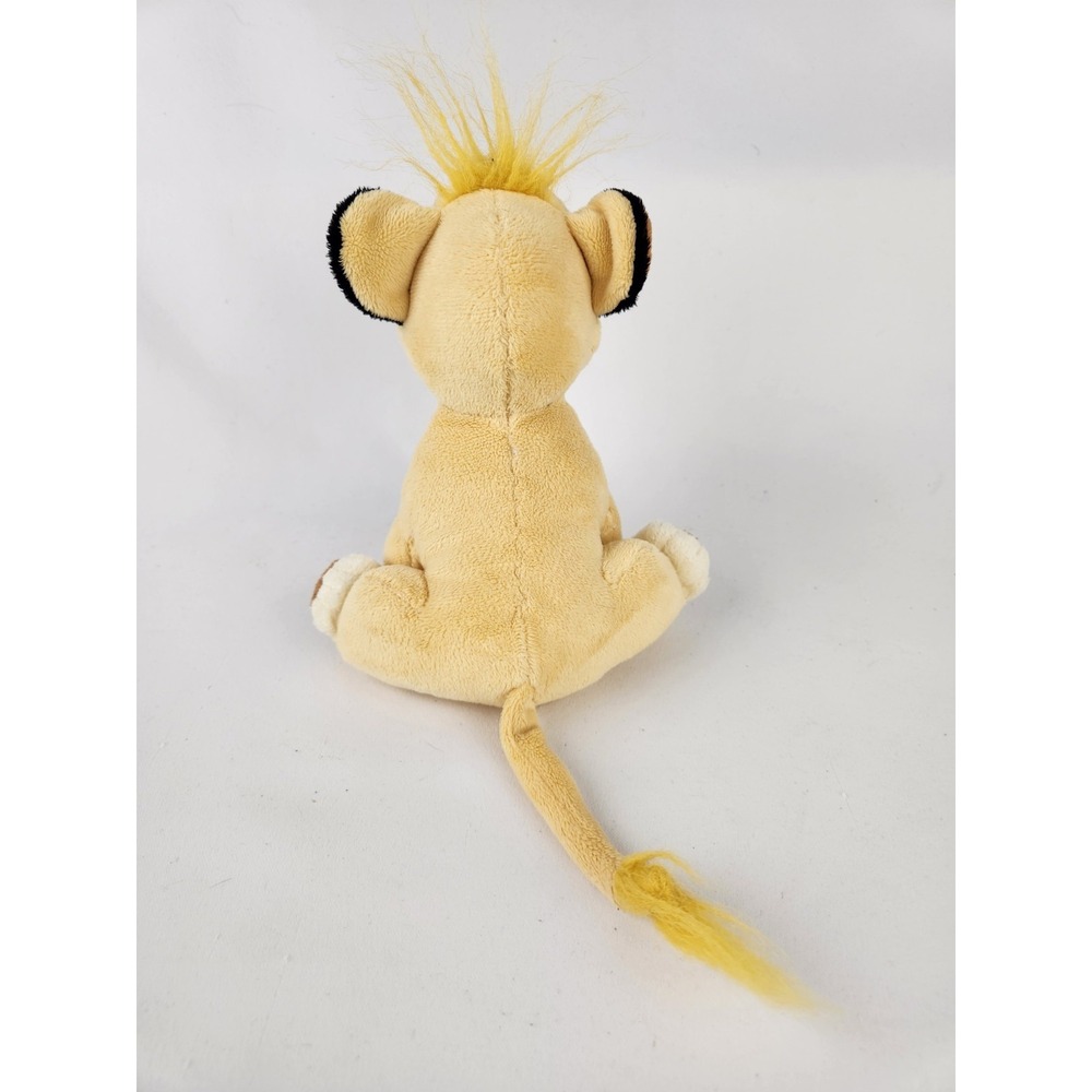Disney Store Lion King‎ 7" Young Simba Plush Stuffed Animal Toy Soft Stuffy DVD - Picture 2 of 7